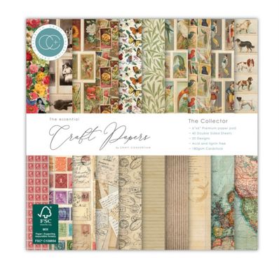 Craft Consortium - The Collector 6x6 Premium Paper Pad