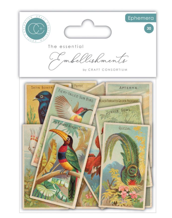 Craft Consortium - The Collector Ephemera Birds