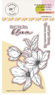 Sunbird Spark - Magnolia Beauty Coordinating Crisp Cuts Craft Die