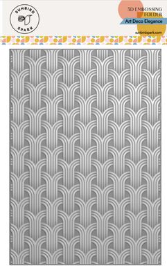 Sunbird Spark - Art Deco Elegance 3D Embossing Folder