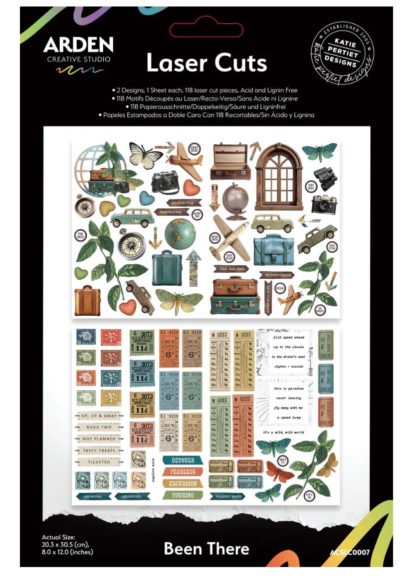 Arden Creative Studio - Been There Laser Cuts