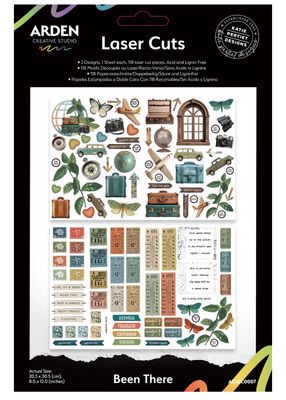 Arden Creative Studio - Been There Laser Cuts