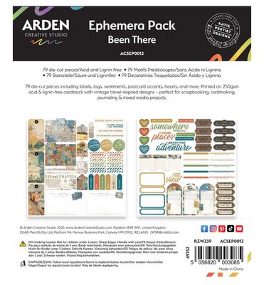 Arden Creative Studio - Been There Ephemera Pack