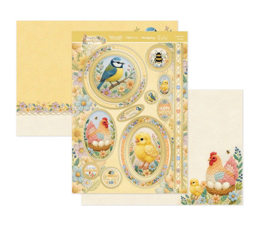 Hunkydory Crafts - Luxury Topper Set,  Feathered Friends