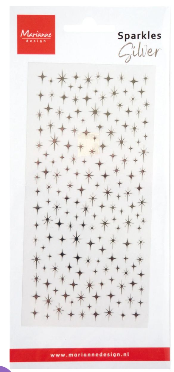 Marianne Designs - Silver Sparkles