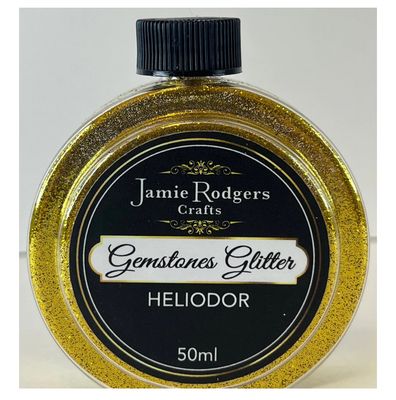 Jamie Rodgers Crafts - Gemstone Glitter Heliodor(Gold) 50ml