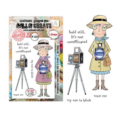 AAL&amp;CREATE - Dee Snaps A7 Stamp Set