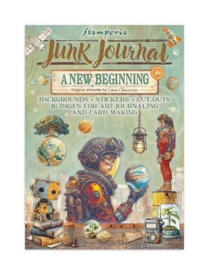 Stamperia - A New Beginning Junk Journal Backgrounds, Cutouts &amp; Stickers