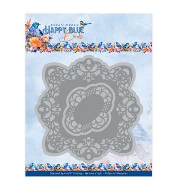Find It Trading - Berrie's Beauties Happy Blue Bird Happy Frame