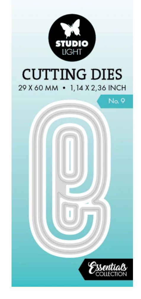 SL Essentials - Number 9 Cutting Die