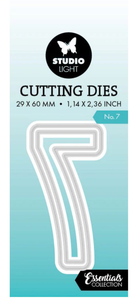 SL Essentials - Number 7 Cutting Die