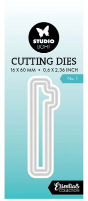 SL Essentials - Number 1 Cutting Die