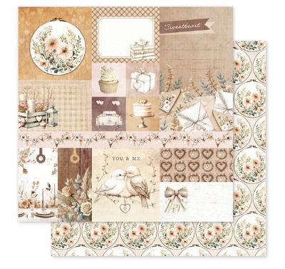 Paper Rose Studio - Heart &amp; Home Basics A 12x12 Single Sheet Paper