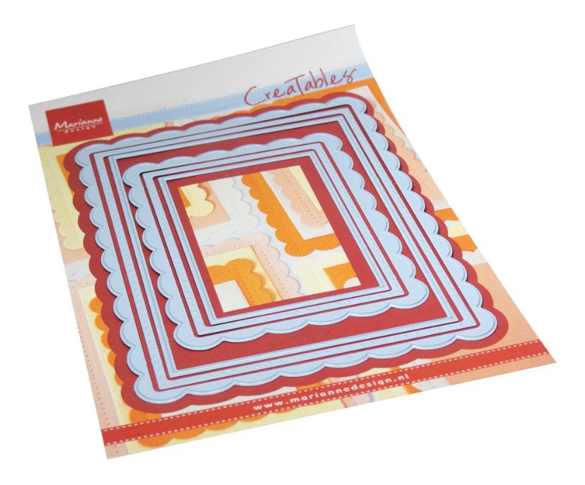 Marianne Designs Creatables - Scalloped Rectangles Die