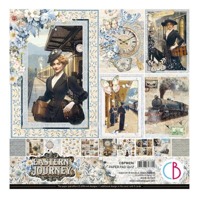Ciao Bella - Eastern Journey Paper Pad 12x12 12/pgs