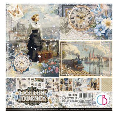 Ciao Bella - Eastern Journey Paper Pad 8x8 12/pk