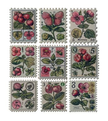 Ciao Bella - Faraway Mail Sticker Set 10/pkg