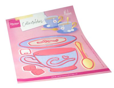 Marianne Designs Collectables - Cup &amp; Saucer Dies By Marleen