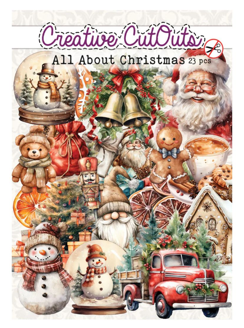 Creatif Arts - All About Christmas Die Cuts 23pcs