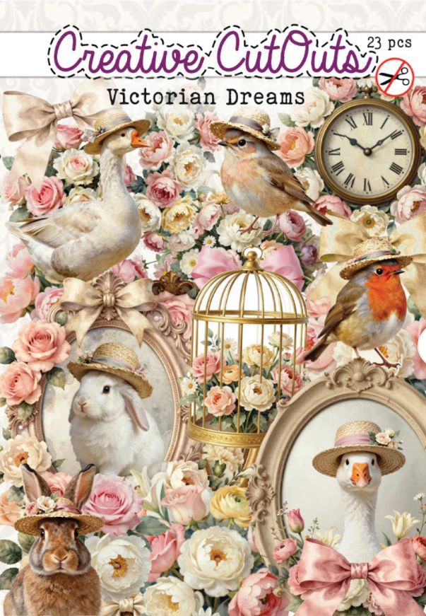 Creatief Art - Victorian Dreams Die Cuts 23 Pcs