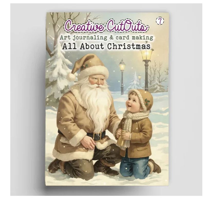 Creatief Art - Art Journaling &amp; Cardmaking Book, All About Christmas