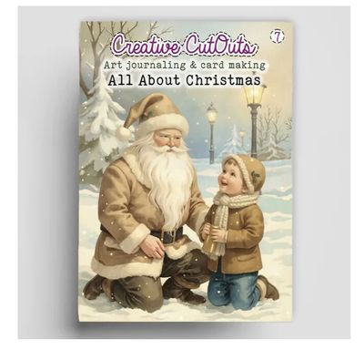 Creatief Art - Art Journaling &amp; Cardmaking Book, All About Christmas