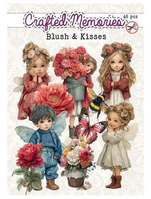 Creatief Art - Blush &amp; Kisses Die Cuts 33 Pieces