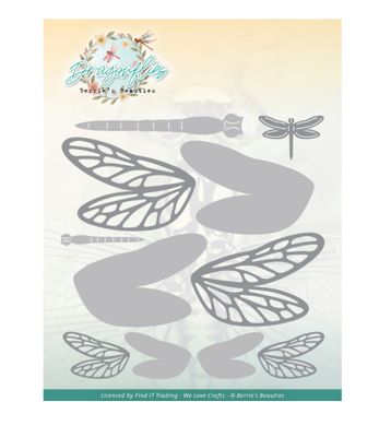 Find It Trading - Berries Beauties Dragonflies Dragonfly Die