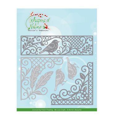 Find It Trading - Berries Beauties Whispers Of Nature Birds, Borders &amp; Corners