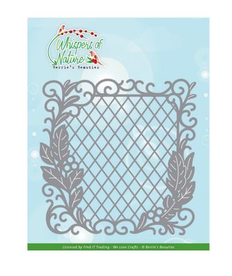 Find It Trading - Berries Beauties Whispers Of Nature Feather Frame
