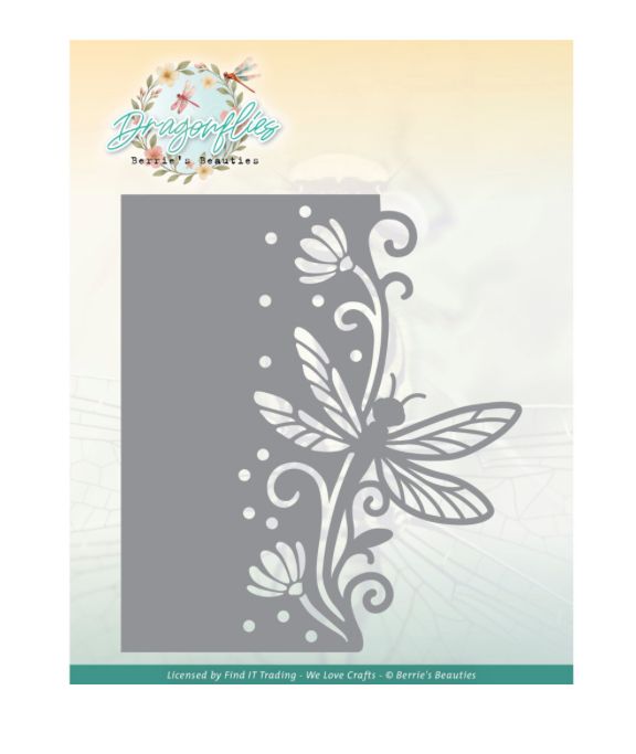 Find It Trading - Berries Beauties Dragonflies Dragonfly Border
