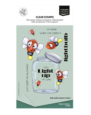 Vaessen Creative • Firefly Clear Stamps By Carla Creates 11pcs