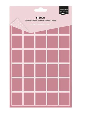 Vaessen Creative • Rectangles A5 Stencil