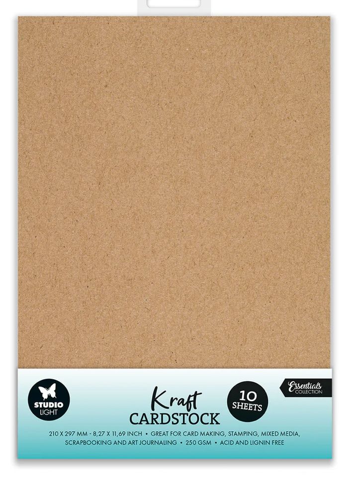 SL - Kraft Paper Pack 250gsm 10 Sheets