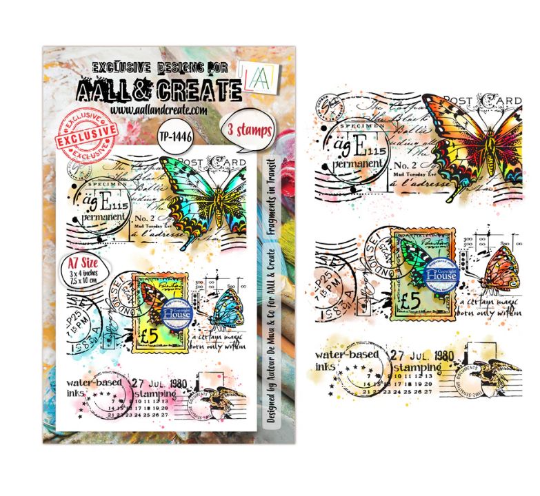 AALL&amp;CREATE - Fragments In Transit A7 Stamp