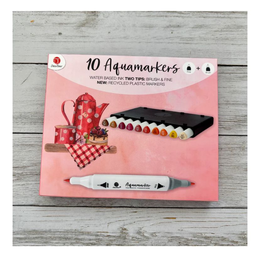 Deco Time - Aquamarkers Essentials Collection