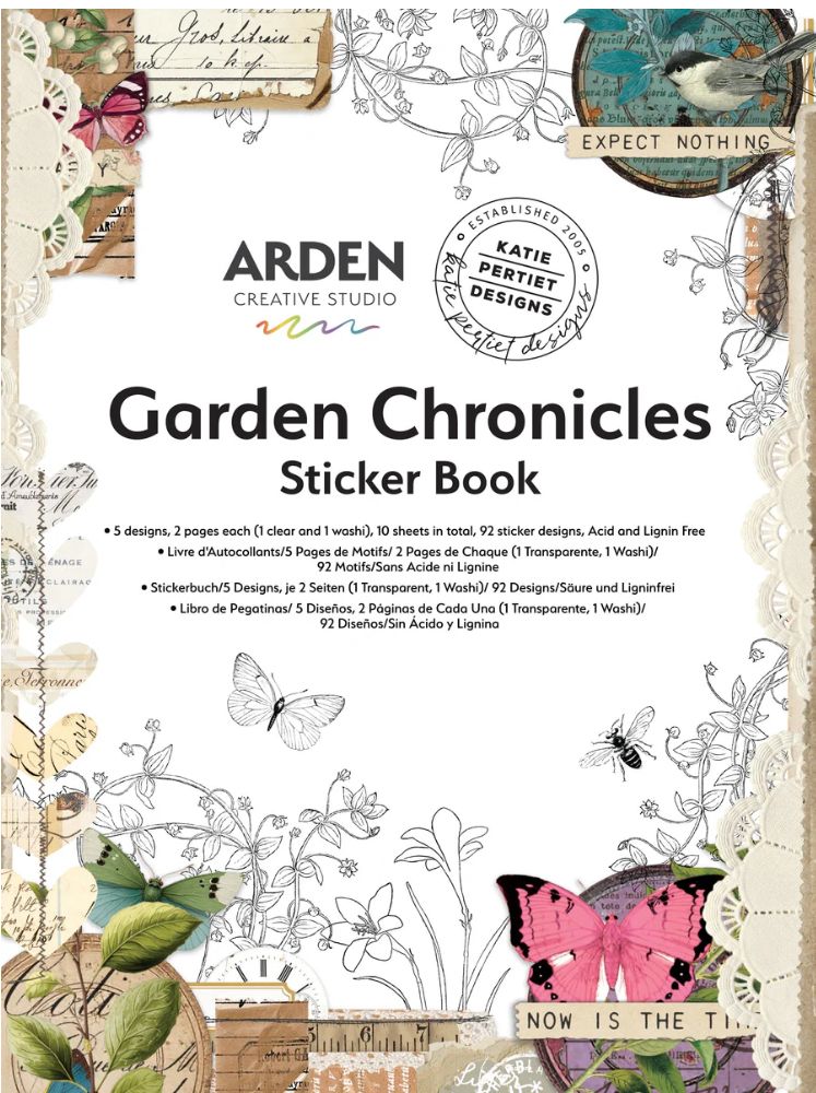Arden Creative Studio - Garden Chronicles Sticker Book