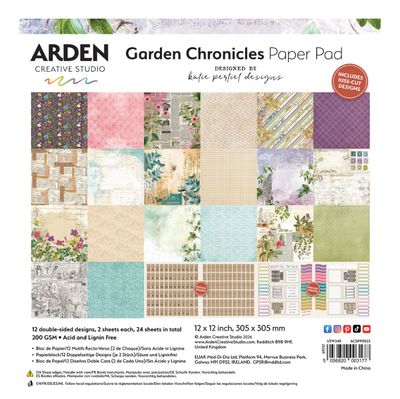 Arden Creative Studio - Garden Chronicles 12x12 Paper Pad