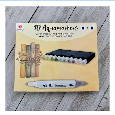 Deco Time - Aquamarkers Vintage Tones