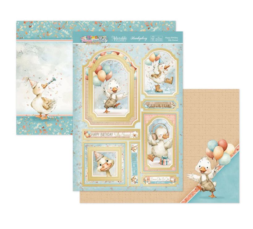 Hunkydory Crafts - Luxury Topper - Silly Goose!