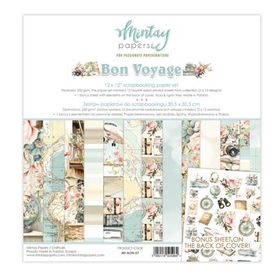 Mintay - Bon Voyage 12x12 Paper Pad