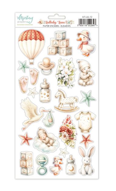 Mintay - Lullaby Lane Elements 6x12 Paper Stickers