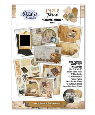 3Quarter Designs - Paper Tales - Gimme More Pack