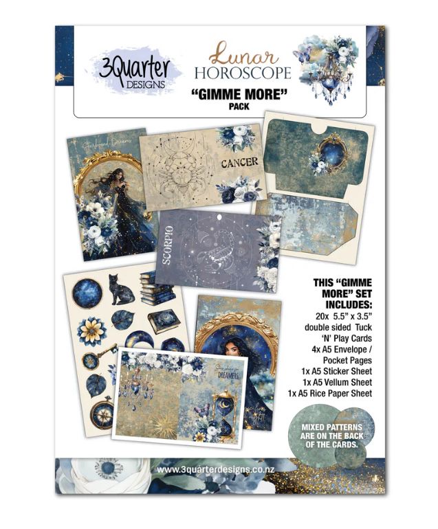 3Quarter Designs - Lunar Horoscopes - Gimme More Pack