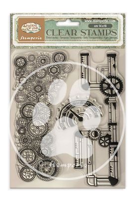 Stamperia - Gardens Of Time Tubes Clear Stamp
