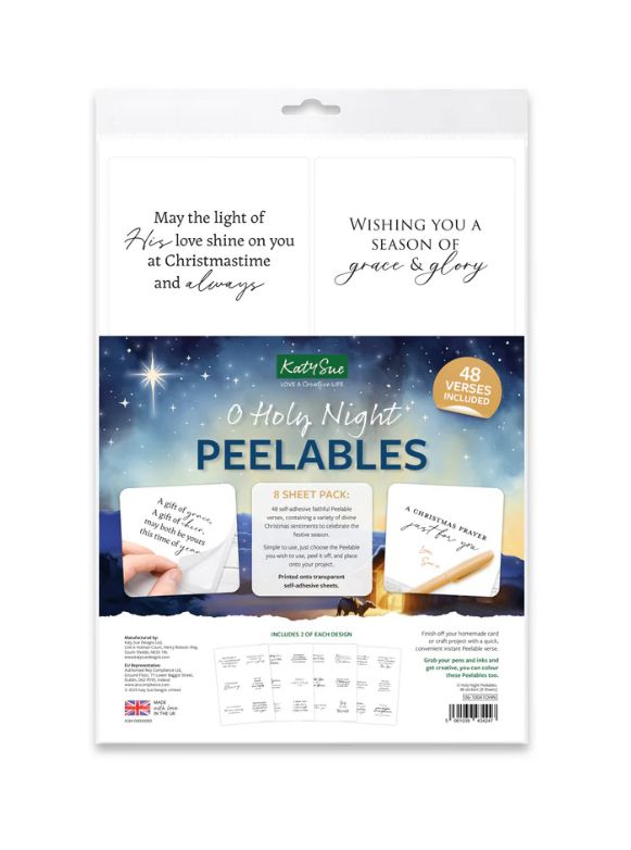 Katy Sue - Oh Holy Night Peelables 72 Sticker