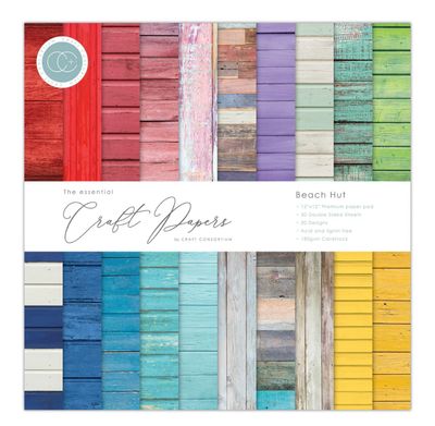 Craft Consortium -  Beach Hut 6x6 Paper Pad