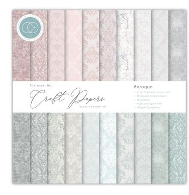 Craft Consortium - Baroque 6x6 Premium Paper Pad