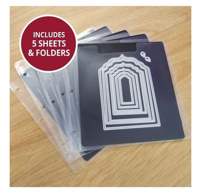 Hunkydory Crafts - Premier Craft Tools Magnetic Sheets &amp; Storage Sleeves 5pk