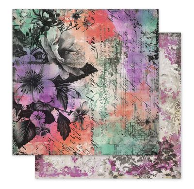 Paper Rose - Portraits In Bloom Basics A 12x12 Single Sheet
